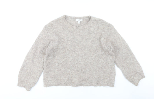 b.young Beige Women's Pullover Jumper Size M