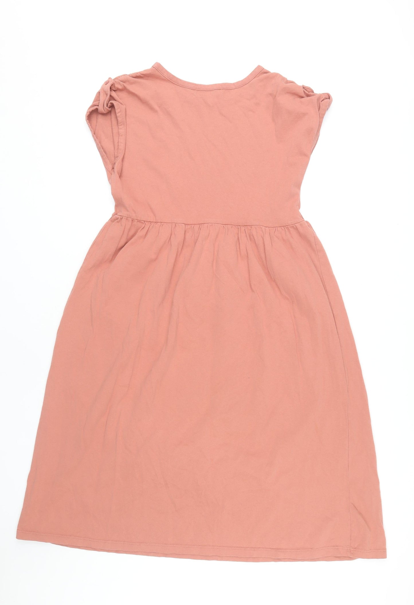 Next Women's Pink Shift Dress Size 12 with Pockets