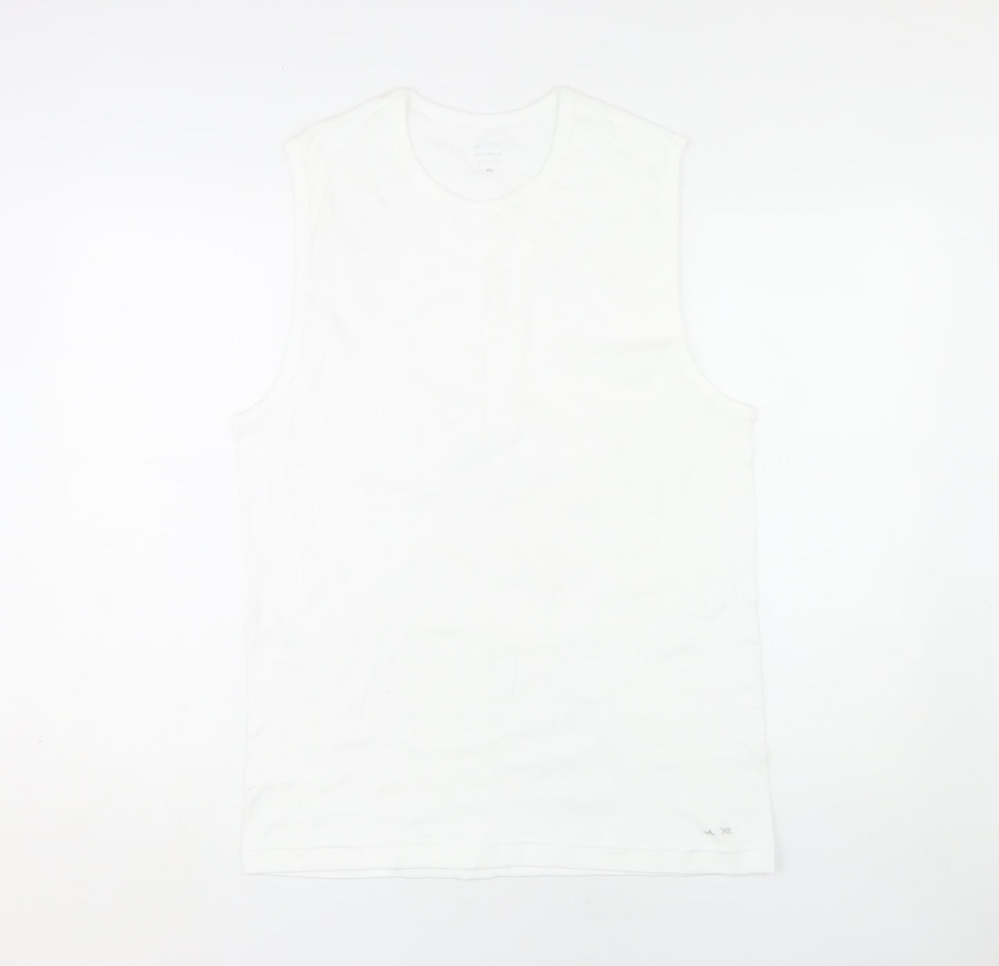 Jockey Men's White XXL Sleeveless T-Shirt