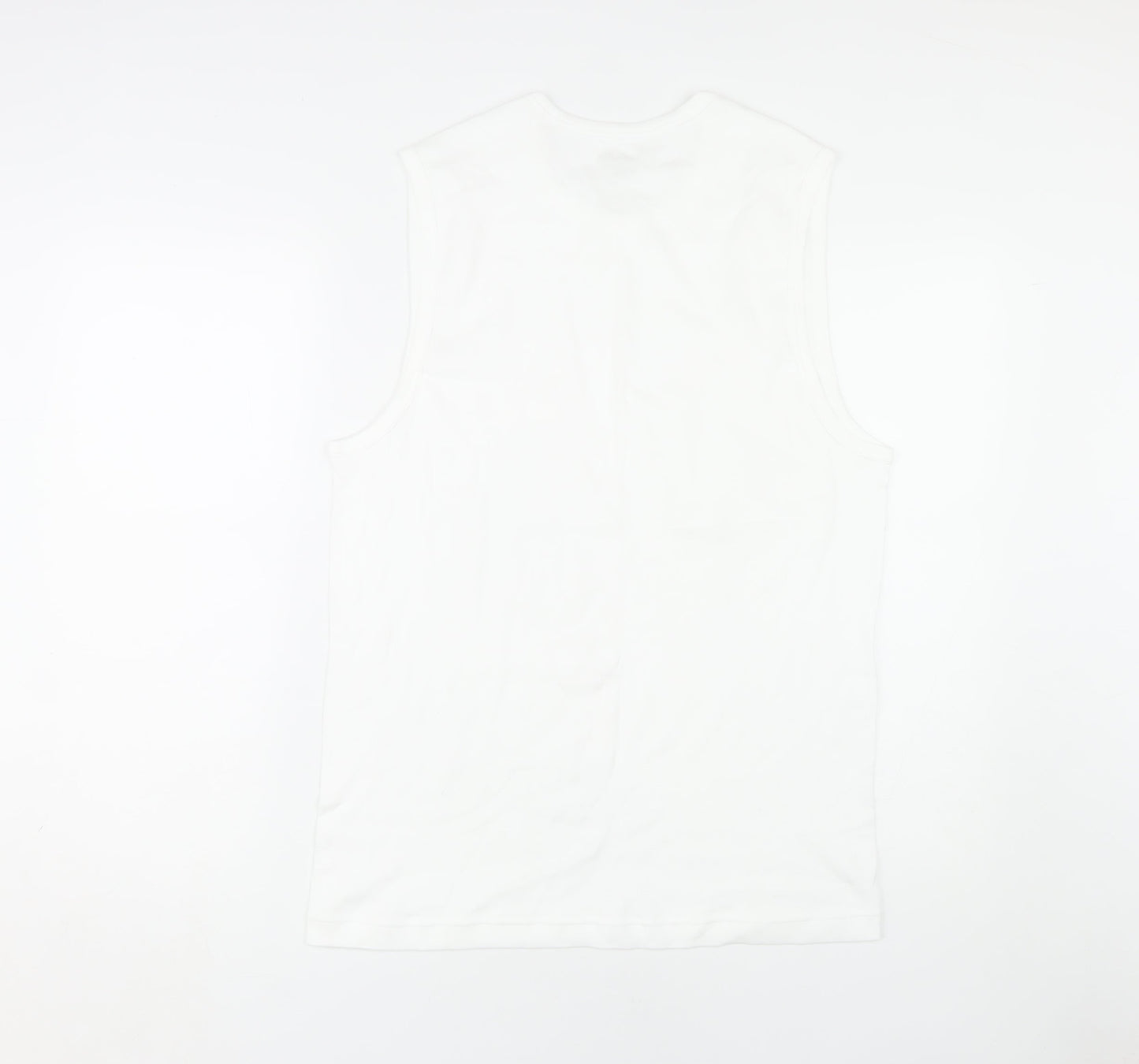Jockey Men's White XXL Sleeveless T-Shirt