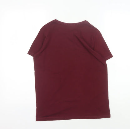 Harry Potter Unisex Kids Red Graphic T-Shirt - Size L