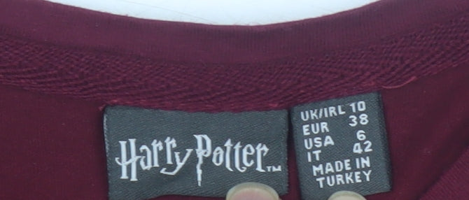 Harry Potter Unisex Kids Red Graphic T-Shirt - Size L