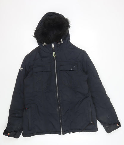 Womens UK Size 14 Tog 24 Black Puffer Jacket