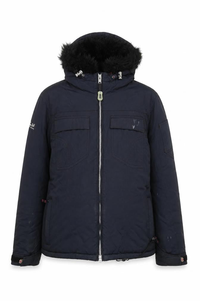 Womens UK Size 14 Tog 24 Black Puffer Jacket