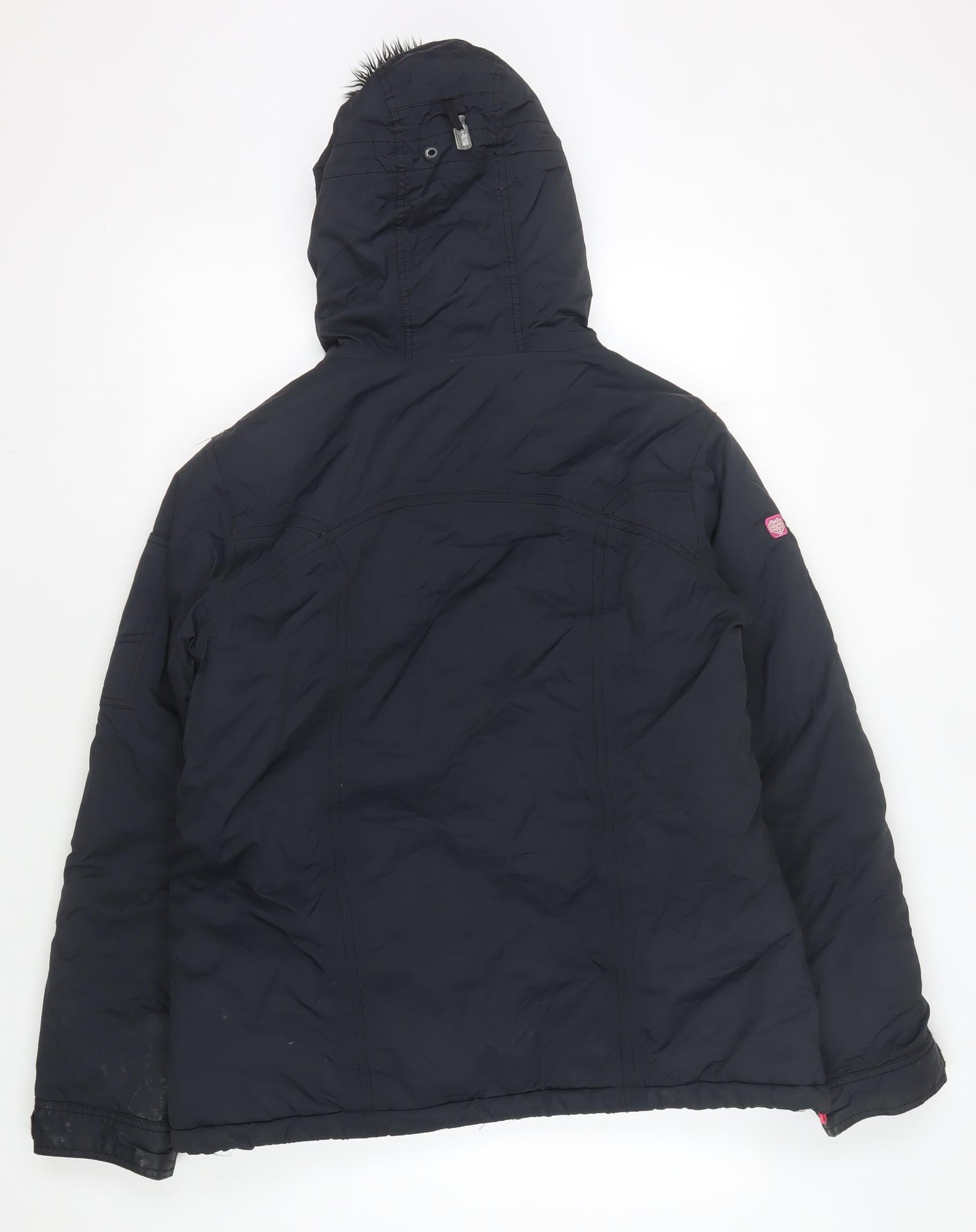Womens UK Size 14 Tog 24 Black Puffer Jacket