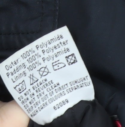 Womens UK Size 14 Tog 24 Black Puffer Jacket