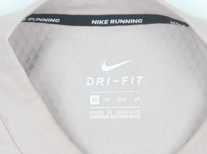 Nike Women's Pink Dri-FIT Running Top XS