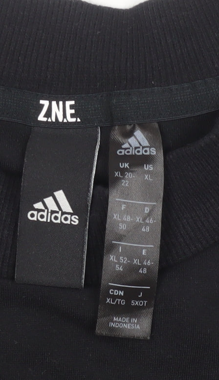 Adidas Men's Black XL Logo Short Sleeve T-Shirt