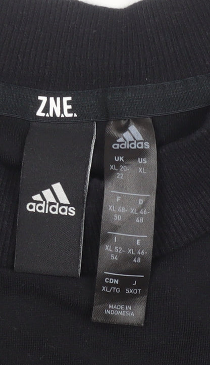 Adidas Men's Black XL Logo Short Sleeve T-Shirt