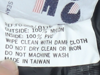 Outdoor Scene Men's Black Windbreaker Trousers L