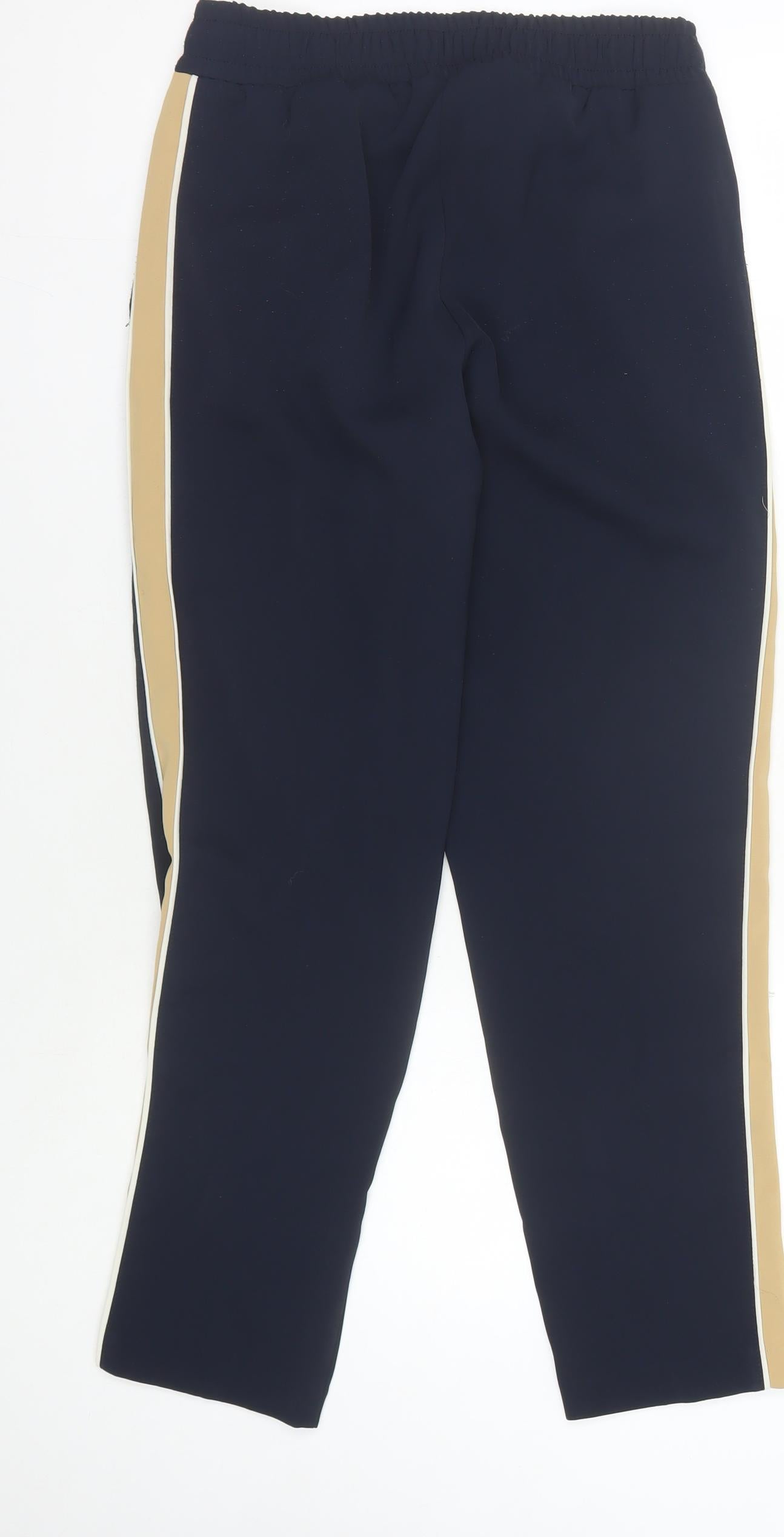Womens UK Size 8 NEXT Regular Fit Jogger Blue Trousers