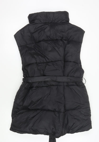 H&M Black Women's Puffer Jacket M - Winter Casual Style