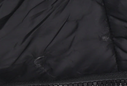 H&M Black Women's Puffer Jacket M - Winter Casual Style