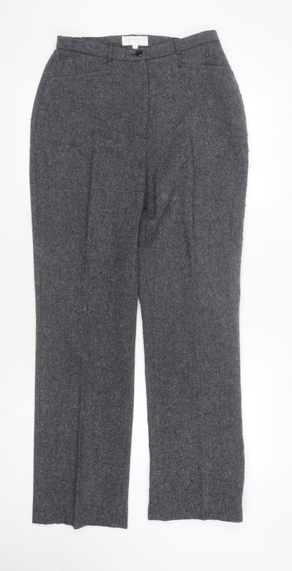 Cotswold Collections Grey Wool Women's Trousers Size 12
