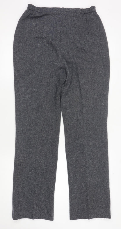 Cotswold Collections Grey Wool Women's Trousers Size 12