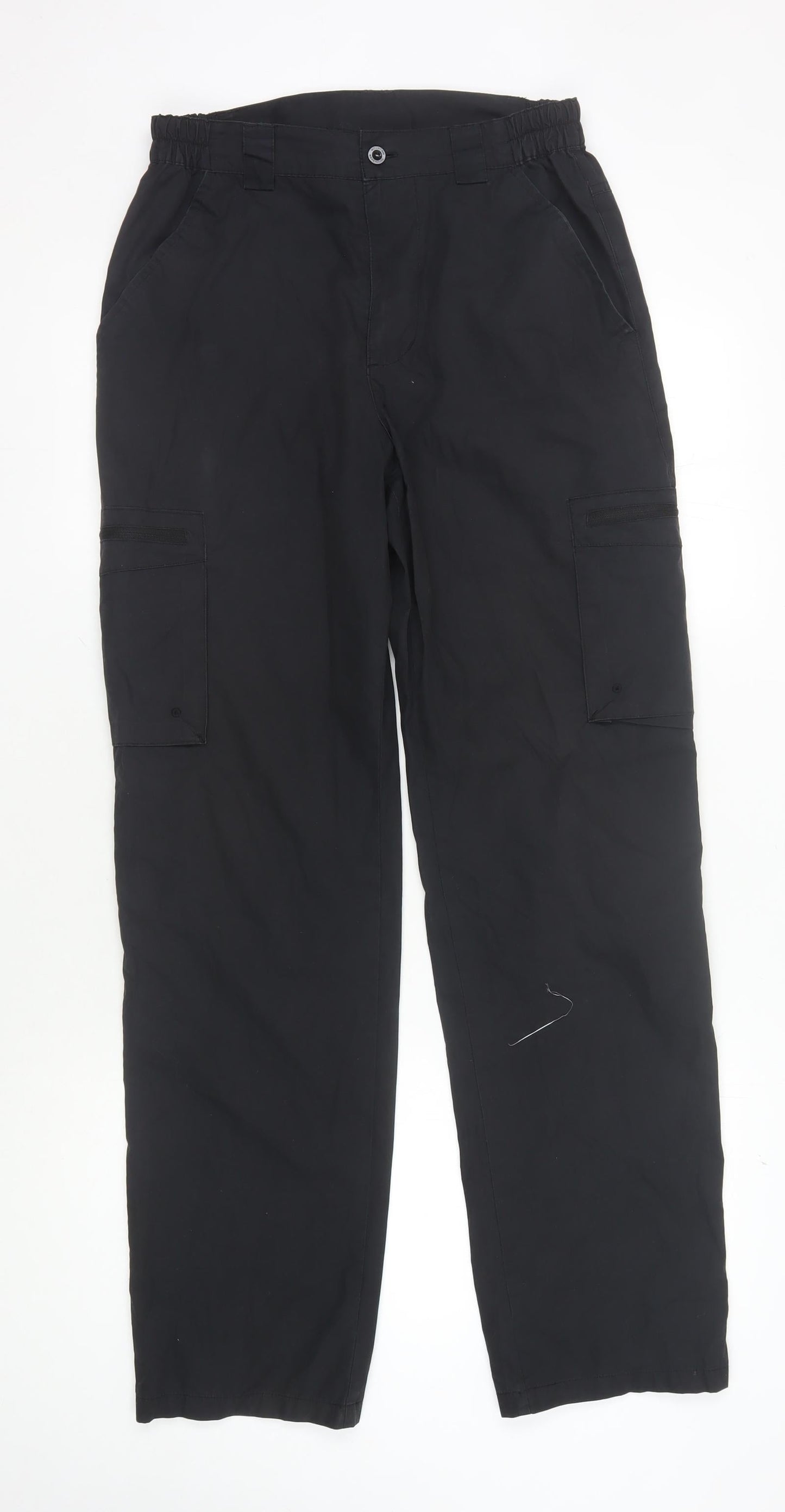 Mountain Warehouse Men's Black Cargo Trousers 30R