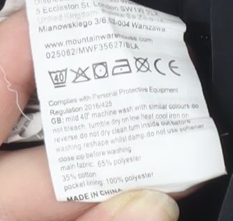 Mountain Warehouse Men's Black Cargo Trousers 30R