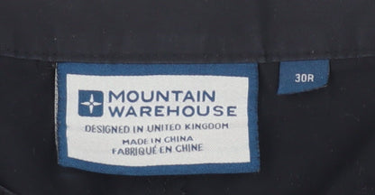 Mountain Warehouse Men's Black Cargo Trousers 30R