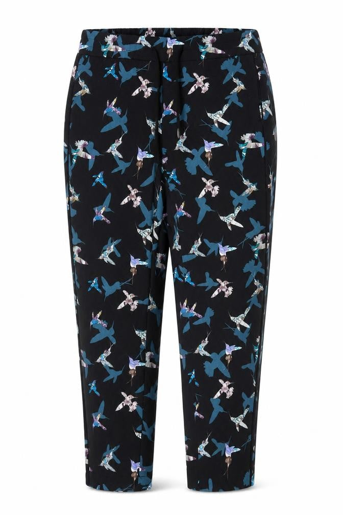 Womens UK Size 12 Oasis Regular Fit  Black Trousers