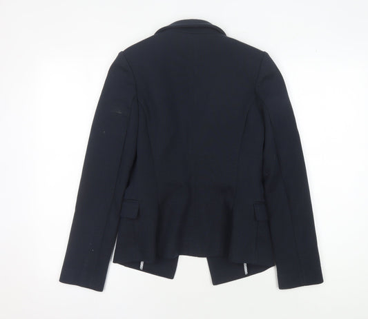 Next Women's Black Double-Breasted Blazer Size 6