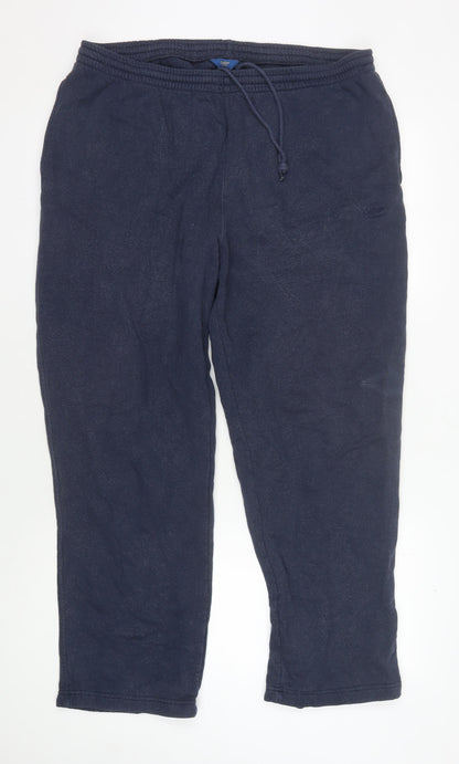 Cotton Traders Men's Blue Sweatpants 2XL Relaxed Fit