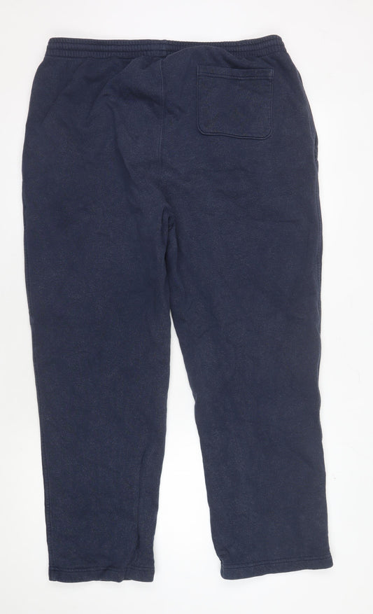 Cotton Traders Men's Blue Sweatpants 2XL Relaxed Fit