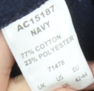 Cotton Traders Men's Blue Sweatpants 2XL Relaxed Fit