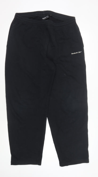 Reebok Black Jogger Trousers Large Unisex Activewear