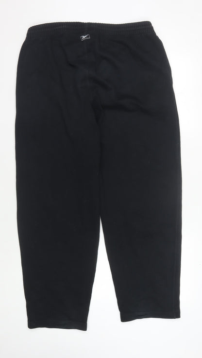 Reebok Black Jogger Trousers Large Unisex Activewear