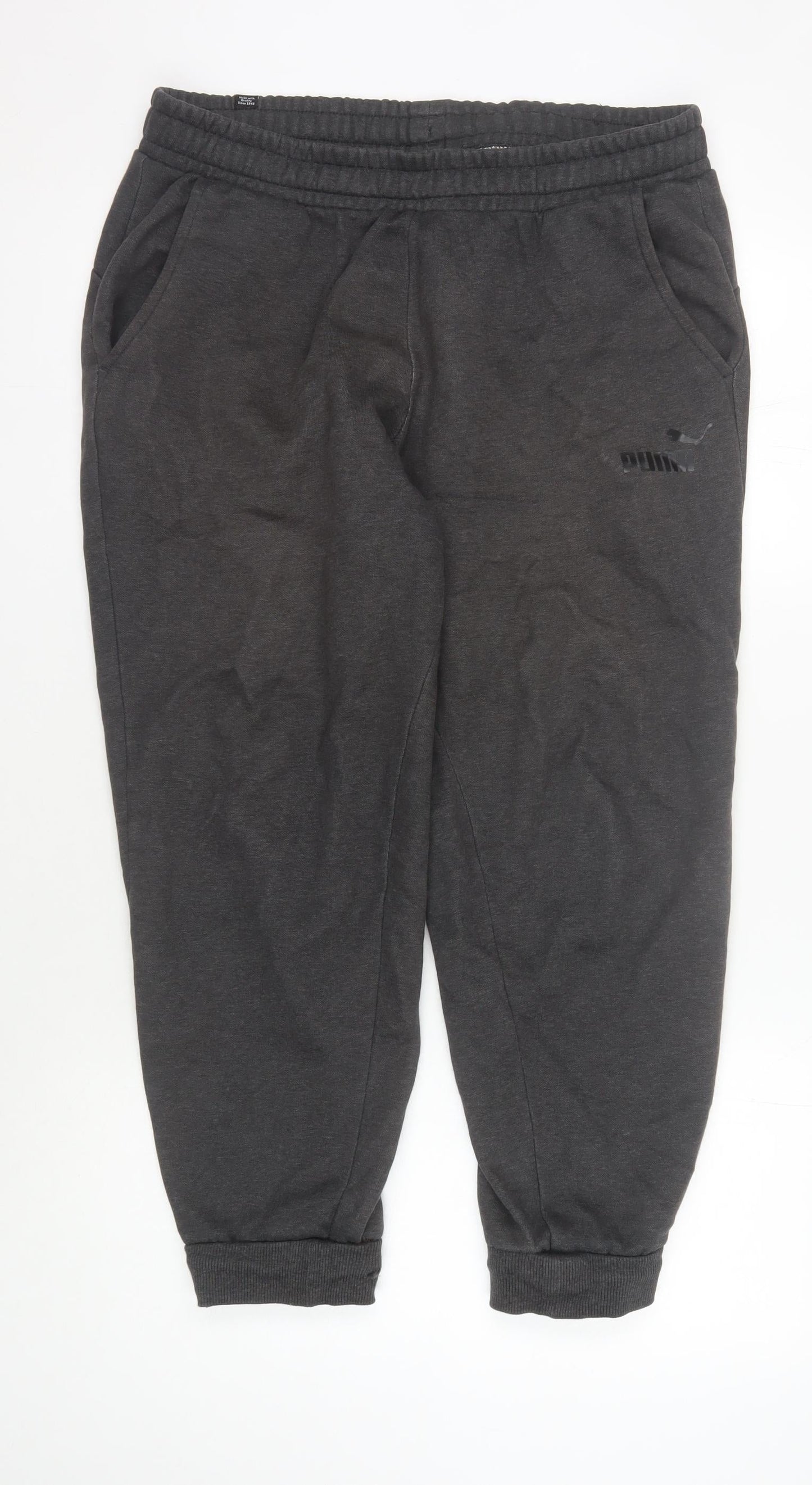 Puma Men's Black Joggers L Gym Activewear
