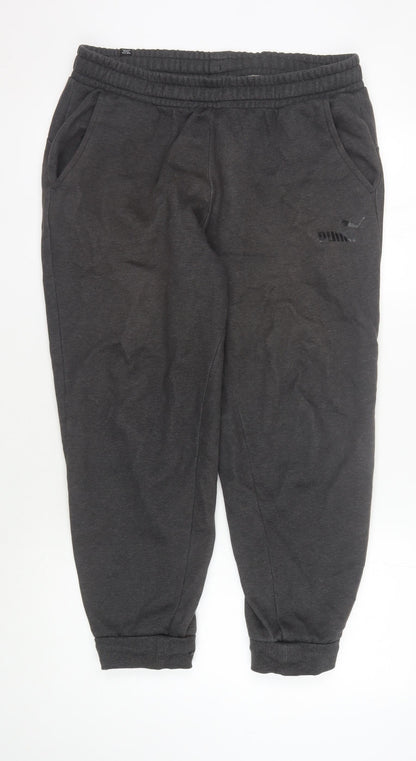 Puma Men's Black Joggers L Gym Activewear