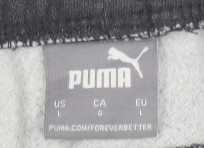 Puma Men's Black Joggers L Gym Activewear