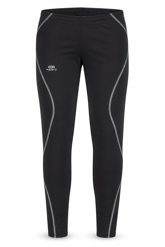 Mens UK Size S DECATHLON-activewear Athletic Fit Compression Black Leggings