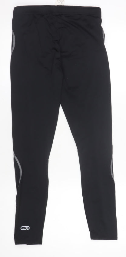 Decathlon Men's Black Compression Leggings S