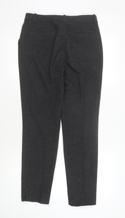 Massimo Dutti Women's Black Trousers Size 10