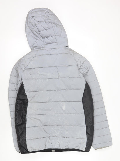 Teens UK Size XL Sonneti Grey Puffer Jacket