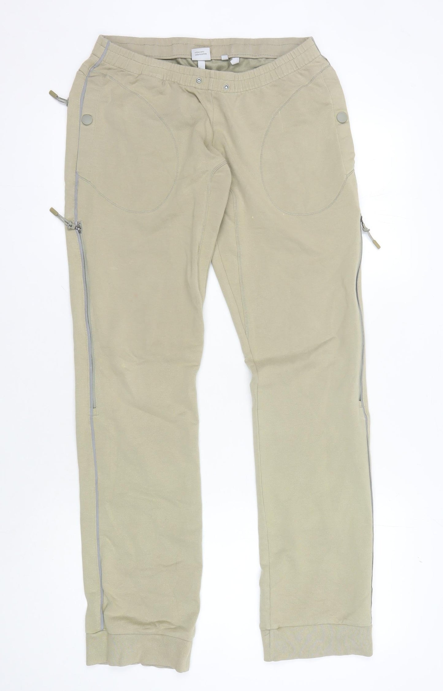 UK Size 8 adidas by Stella McCartney  Activewear Beige Trousers