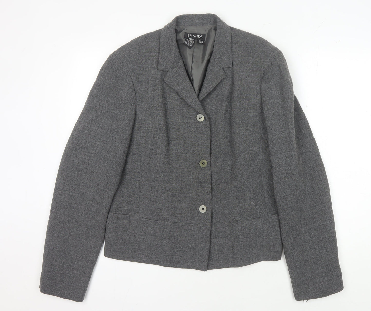 Womens UK Size 16 Episode  Grey Blazer