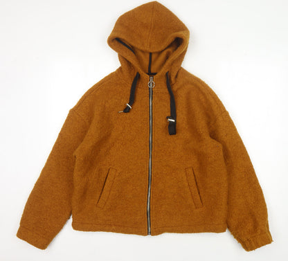 Mens UK Size M FOREVER 21 Brown Basic Jacket