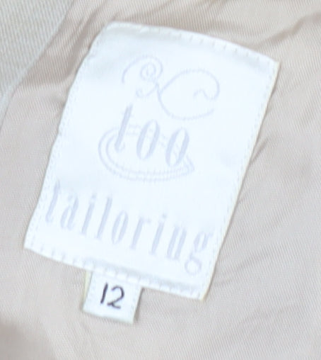 C too tailoring Beige Women's Blazer Size 12