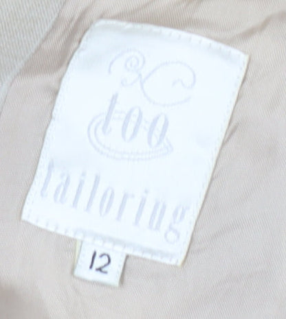 C too tailoring Beige Women's Blazer Size 12
