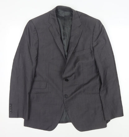 Mens UK Size 38 Marks and Spencer Regular Grey Suit Jacket