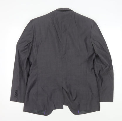 Mens UK Size 38 Marks and Spencer Regular Grey Suit Jacket