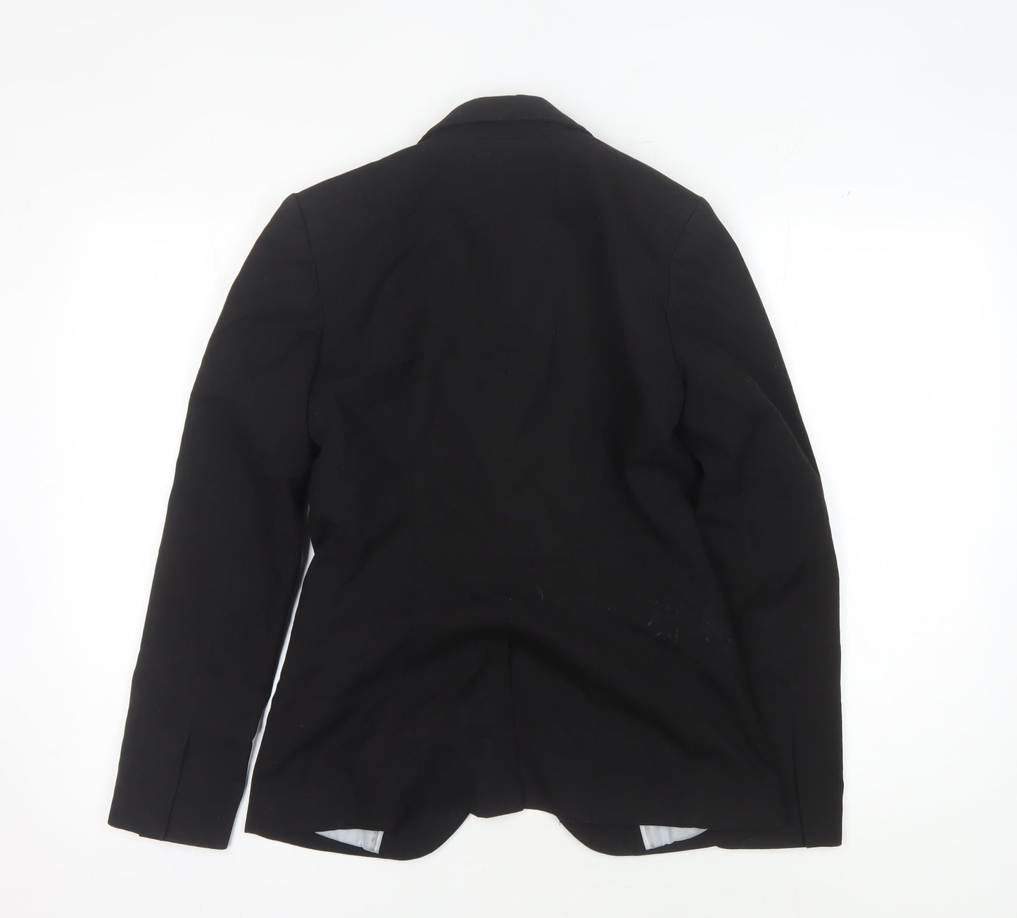H&M Women's Black Blazer Size 8 Regular Fit