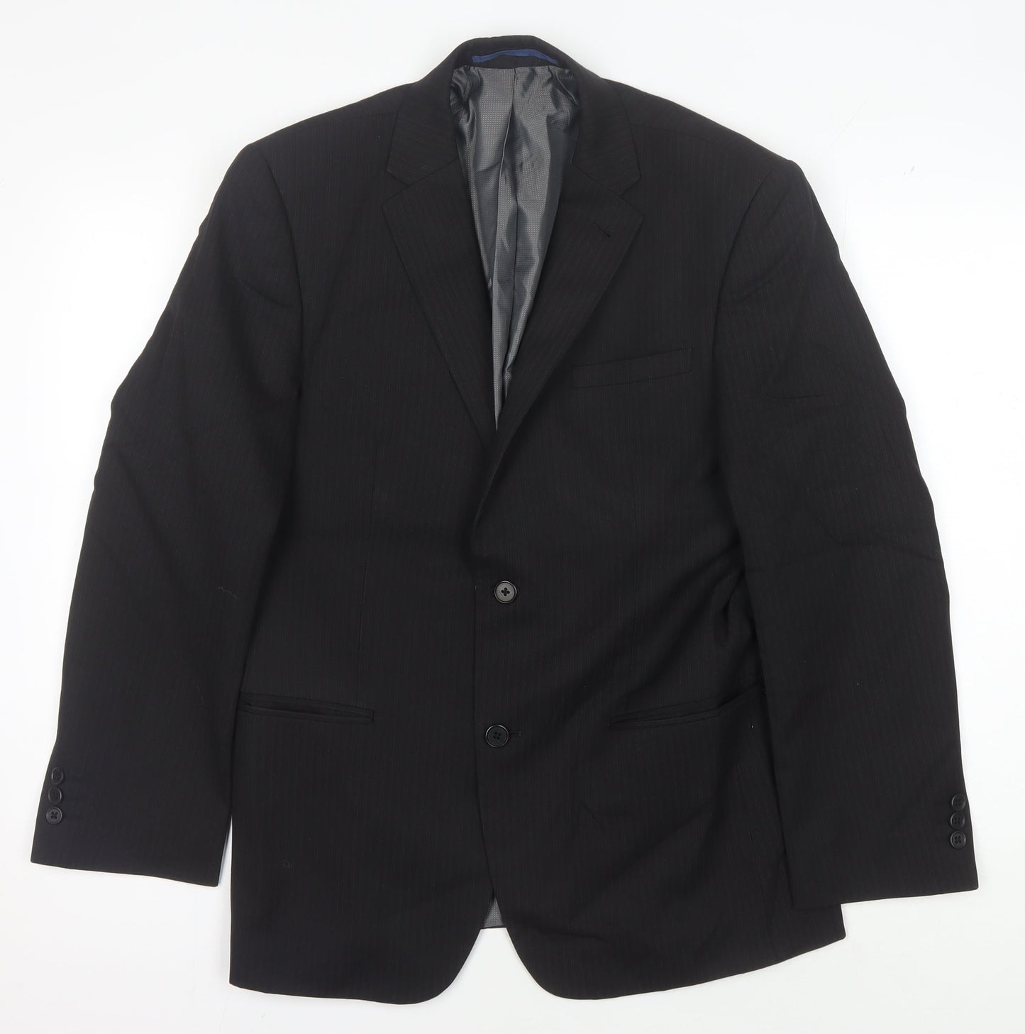 Mens UK Size 38 NEXT Regular Black Suit Jacket