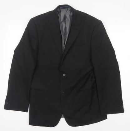 Mens UK Size 38 NEXT Regular Black Suit Jacket