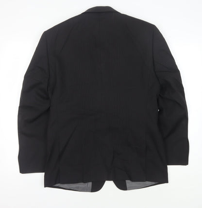 Mens UK Size 38 NEXT Regular Black Suit Jacket