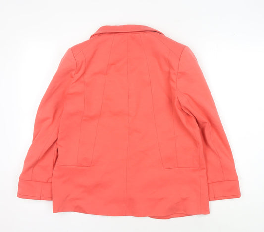 Wallis Women's Red Blazer, UK 10, Regular Fit Casual