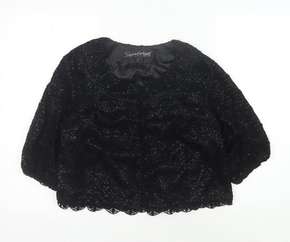 Womens UK Size 14 NEXT Black Basic Jacket