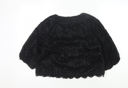 Womens UK Size 14 NEXT Black Basic Jacket